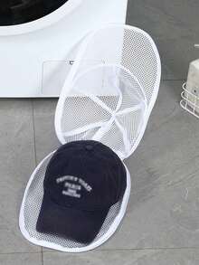 1 件可折叠三明治洗衣袋，洗衣机帽子保护网袋，涤纶制成 - 彩色 - 查看 12