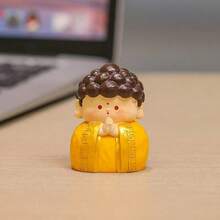 1 Piece/Chinese Immortal Figure Collectible Figurines, Healing Plush Figurines, Beautiful Desktop, Stress Relief, Small Gifts For Festivals And Parties - Multicolor - View 4