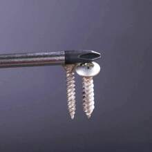 6pcs Screwdriver Set, Flat, Star-Shaped With Magnetic Tips, Hardened Tips Suitable For Home And Worksite
