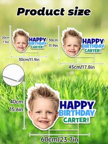 Birthday Yard Sign, Custom Birthday Sign, Happy Birthday Sign, Birthday Yard Decorations, Yard Sign, Birthday Decorations, Year, Age - Multicolor - View 3