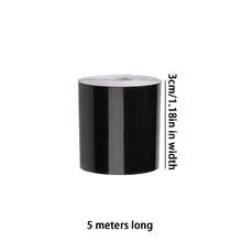 Dải bọc vinyl đen bóng 3/5/7/10 CM * 500CM, Băng dính trang trí màu đen mạ crôm tự dính, Băng phim viền cửa sổ, Vinyl cản sáng mạ crôm cho nội thất xe hơi, trụ mui xe - Nhiều màu - Xem 7