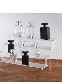 甜品台展示架小饰品茶歇展示台甜品盘亚克力小点心蛋糕架下午茶点心架 - 彩色 - 查看 5