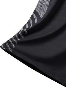 Maglietta da uomo estiva, ad asciugatura rapida, in tessuto serico traspirante, casual e versatile, leggera a maniche corte, confortevole per lo sport e l'aperto