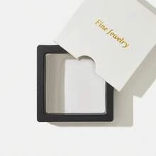 6.5mm Moissanite Classic Clavicle Pendant Necklace 925 Sterling Silver, Suitable For Women - White - View 10