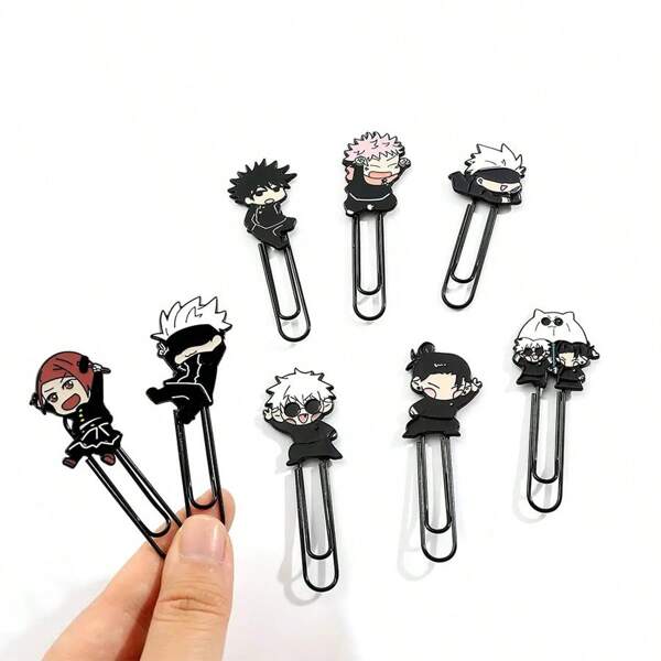 Jujutsu Kaisen 1pc Jujutsu Kaisen Bookmark, Gojo Bookmark, Badge Holder, Student Stationery,School Supplies,Back To School