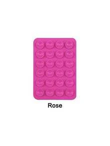 Double-Sided Suction Cup Phone Holder, Silicone Non-Slip Washable Phone Bracket Sticker