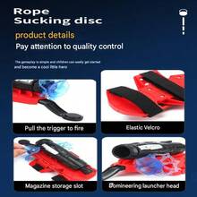 8PCS Spider Silk Launcher Gloves,Red Hero Spider Web Shooting Fun Game, Soft Bullet Suction Cup Shooting Toy, Spider Silk Launcher Toy,Christmas Decoration,Clothing Accessories,Homecoming Gifts,Christmas Gifts,Perfect And Interesting Party Supplies,Gifts For Boys,Gifts For Kids - Multicolor - View 9