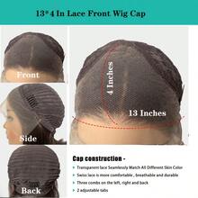 24 Inches Blonde Lace Front Bob Wig Synthetic Hair Lace Front Replacement Wigs For Women