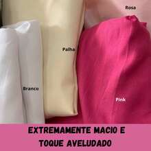 KIT 3 MICROPERCALE SHEETS, 400 THREAD COUNT, MINI CRIB - 白色 - 查看 5