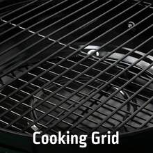 14.5" Portable Stainless Steel Charcoal Grill In Black, Ideal For Outdoor Cooking - 1 - View 5