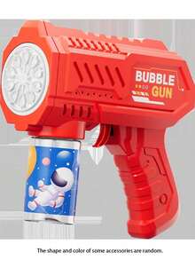 1套29孔泡泡枪电动自动吹泡泡机儿童便携式户外婚礼派对玩具儿童生日礼物礼品（不含泡泡液和电池）电动吹泡泡机，儿童自动吹泡泡机，儿童吹泡泡机户外玩具适合儿童生日礼物万圣节礼物（部分配件颜色随机）