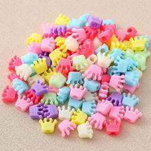 1 Pc 100pcs Acrylic DIY Beads Accessories For Key Rings And Handbags Stylish Cell Phone Accessories - Multicolor - View 21