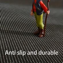 Le tapis de zone pèse jusqu'à 1000g/m², avec un design amélioré et épaissi beaucoup plus substantiel que les tapis ordinaires. Son matériau haut de gamme dégage de la sophistication et complète divers styles de décoration. Accessoires de tapis de salle, accessoires de salle de bain, retour à l'école