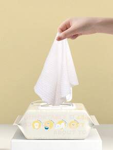 PETSIN 宠物湿巾，80片装，专为猫狗设计，可擦去泪水，无需清洗即可清洁身体部位，除臭，清洁湿巾