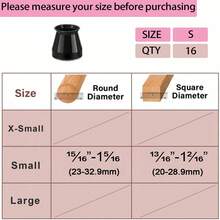 4/8/16/20 件椅腿地板保护垫 - 消除地板噪音，防止刮擦，滑动顺畅 - 耐用的硅胶结构，柔软的毛毡垫可轻柔接触地板，保护地板、桌椅腿