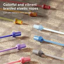 趣味解谜游戏，双人对决，亲子互动早教玩具，有助于培养孩子专注力，适合男孩女孩的新奇游戏，送给孩子的好礼物 - 彩色 - 查看 6