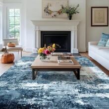 Dipinto ad olio blu scuro