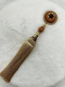 1 件流苏装饰饰品，适用于家居装饰、DIY 工艺纺织品装饰、服装和包袋装饰、节日装饰 - 彩色 - 查看 16