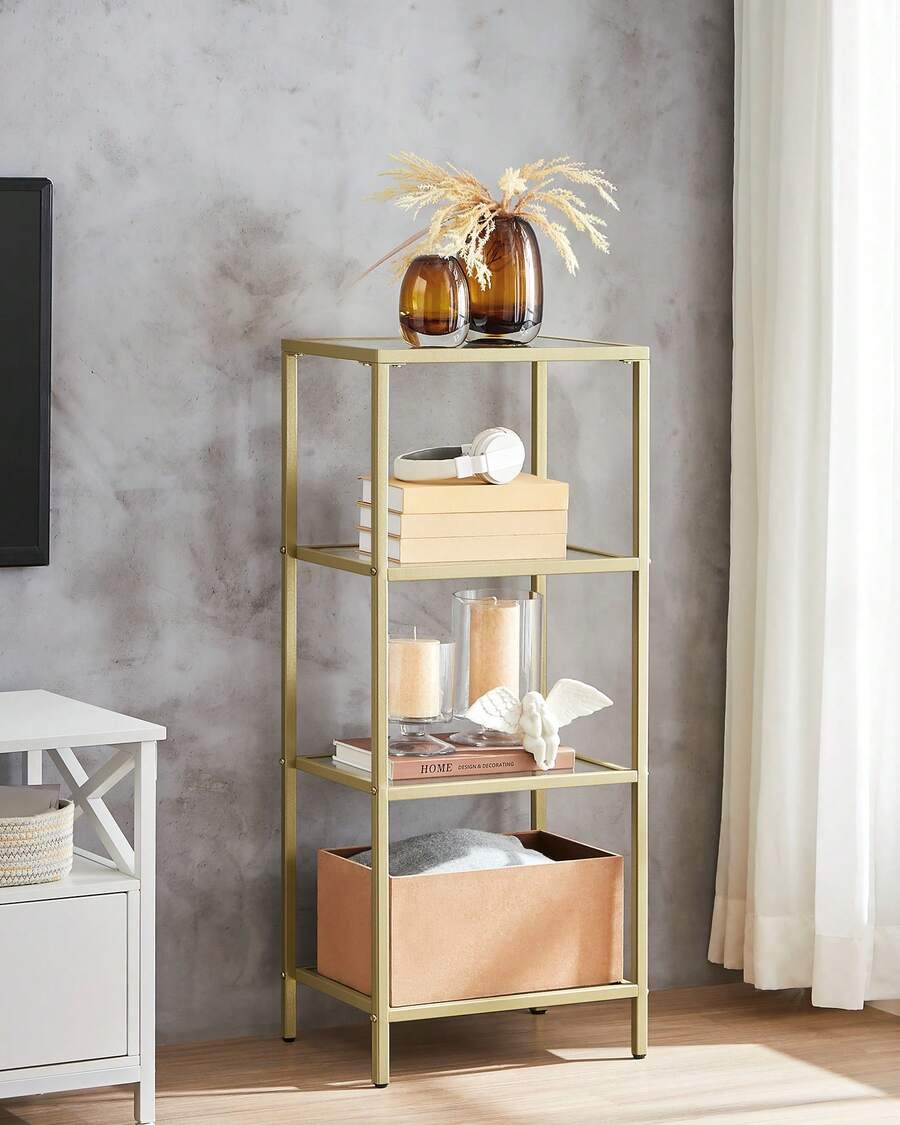 Bookcases - transparent-metallisches Gold - 查看 1
