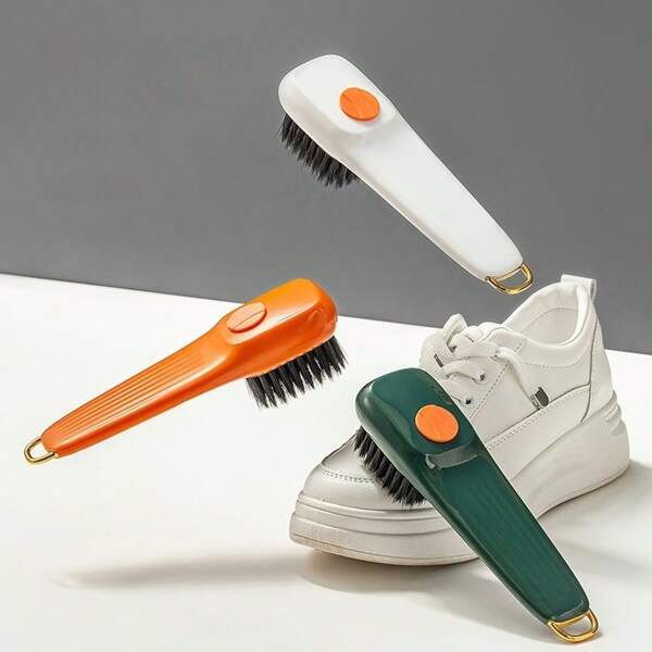 Multifunctional Shoe Brush, Luxurious Automatic Liquid Shoe Cleaner With Soft Bristles For Washing Shoes, Clothes Brush For Home Cleaning