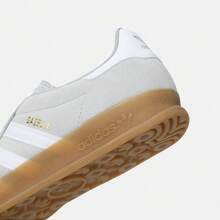 Adidas 阿迪达斯 Gazelle Indoor 男式休闲运动鞋 - 灰色 - 查看 4