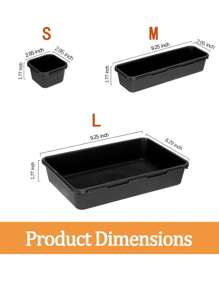 1 Peça/3 Peças/6 Peças/8 Peças Caixa de Armazenamento Multigaveta de Plástico, Conjunto Organizador de Mesa para Cosméticos, Casa, Cozinha, Quarto, Banheiro, Sala de Estar