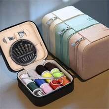 1 Bộ dụng cụ sửa chữa may đa năng, Bộ hộp đựng kim di động cho gia đình, ký túc xá - Nhiều màu - Xem 11