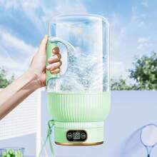 Upgrade To A 10-Blade Mini Portable Juicer, A Multi-Functional Juicer And Blender Suitable For Vegetables, Fruits And Milkshakes, A Rechargeable Juicer, A Portable Blender Suitable For Sports, Travel And Outdoor Use - Multicolor - View 6