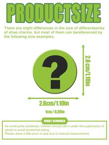 28 piezas Serie de pelotas de tenis y golf, decoración de zapato estilo deportivo de dibujos animados en PVC, adecuado para decorar zapatos, accesorios de sandalias, mochilas DIY, regalos de fiesta, accesorios de golf y tenis enérgicos - Decoración para zapatos deportivos, entusiastas del golf y jugadores de tenis - Agrega un toque de moda y personalizado a tus zapatos - Verde - Ver 3