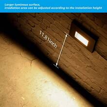 3Pack 5W Dimmable LED Step Lights Indoor Outdoor Stair Light - 如圖 - 查看 6