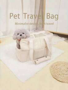 PETSIN Korean Fashion Breathable Pet Shoulder Carry Bag, Crossbody Dog Cat Carrier, Portable - Multicolor - View 1