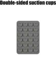 4/3 Pcs Silicone Phone Sticky Grip,Phone Suction Grip,Sticky Phone Grip, New Silicone Suction Cup Holder, Upgrade Suction Cup Card Package, Fashionable Items