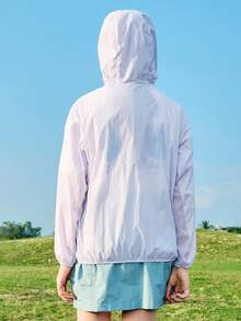 Balabala Children's Sun Protection Clothing Boys/Girls 2025 Summer Cool Skin Coat - Pink Purple - View 4