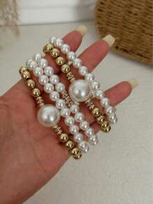 Fashionable Personalized Exaggerated Metal Cuff Bangle Bracelet, Versatile Accessory - Bracelet - View 14