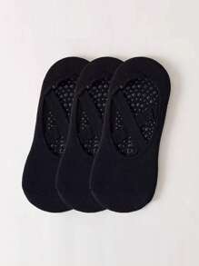 1/3/4 pares de calcetines de yoga antideslizantes para mujer, calcetines con agarre, calcetines neutros para hospital, soporte para el tobillo, calcetines deportivos amortiguadores