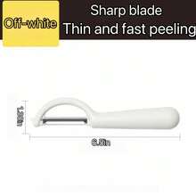Household Sharp Peeling Knife, Stainless Steel Fruit & Vegetable Peeler, Super Fast Potato Peeling Tool - Multicolor - View 9
