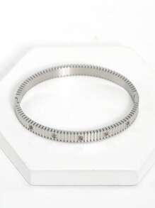 Brazalete estilo pulsera con flor chapado en oro de 18K de acero inoxidable, incrustado con circonita cúbica, impermeable, joyería de muñeca de estilo europeo y americano para mujer, adecuado para uso casual, boda, fiesta, regalo del Día de San Valentín