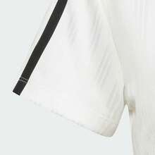 Adidas Originals Camiseta Polo de Malha Curta com Decote em V para Mulheres TJD2606 - Branco - Visão 3