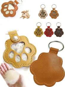 Brelok z kolekcji sierści zwierząt, futrzana zawieszka pamiątkowa, woreczek do przechowywania, uroczy brelok z kocią łapką, modny damski dodatek, brelok z motywem zwierząt, rombowy, uroczy, swobodny brelok ze skóry PU, pomysły na świąteczne prezenty na każdą porę roku, smycze do toreb z uchwytem na identyfikator, akcesoria samochodowe, zawieszki do toreb