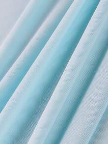 Sheer 3 Pieces Bikini Sets 2025 Swimwear Nightclub Partywear Brazilian Swimsuit O-Ring Bathing Suit With Skirt Thong Biquini - Baby Blue - View 11