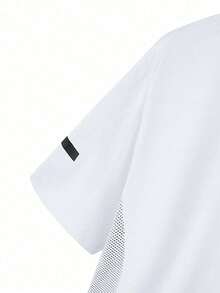 男士夏季速干轻薄透气T恤休闲百搭短袖舒适运动户外上衣