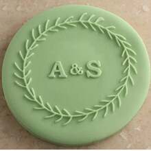 Customized Text Cake Decorations, DIY Cutting Molds, Frosting Cake Templates, Wedding Clay Fondant Embossing Tools, Name Cake Molds, Handmade Cookie Embossing Stamps - Black - View 46