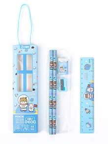 5 件套文具礼品套装，适合学生和儿童、生日礼物和奖励 - 彩色 - 查看 4