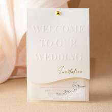 5pcs 2025 New Style Rustic Wedding Invitations, Personalized Creative Wedding Cards, Chinese Style Wedding Invitation Inner Pages