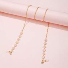 Detachable Multi-Purpose Daisy Flower Decor Mask Chain, Lightweight Skin-Friendly Mask Lanyard Strap