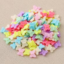 1 Pc 100pcs Acrylic DIY Beads Accessories For Key Rings And Handbags Stylish Cell Phone Accessories - Multicolor - View 18