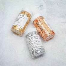 2G Gold Blattfolie für Kochen, Getränke, Lebensmittel, Desserts, Kuchen, Eis Dekoration