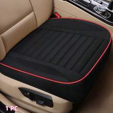 1pc/2pcs/3pcs Linen Car Seat Covers, Car Seat Cushion Protector, Detailed Installation Video, Comfortable Breathable Stylish Durable All-Season Fit For Cars, SUVs, Trucks - one-size - View 16