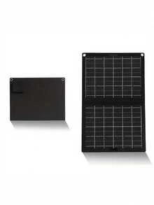 2-In-1 Portable Solar Panel Charger, Foldable, 30-50W Output, USB Port, Universal Charging, 36V Voltage, Solar Power Charging For Phones And Accessories, Travel Friendly - 彩色 - 查看 11