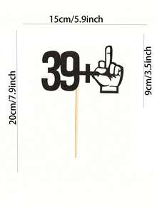 40pcs/Set 40th Birthday Party Decorations - Funny 40th Birthday Party Supplies - Multicolor - View 4